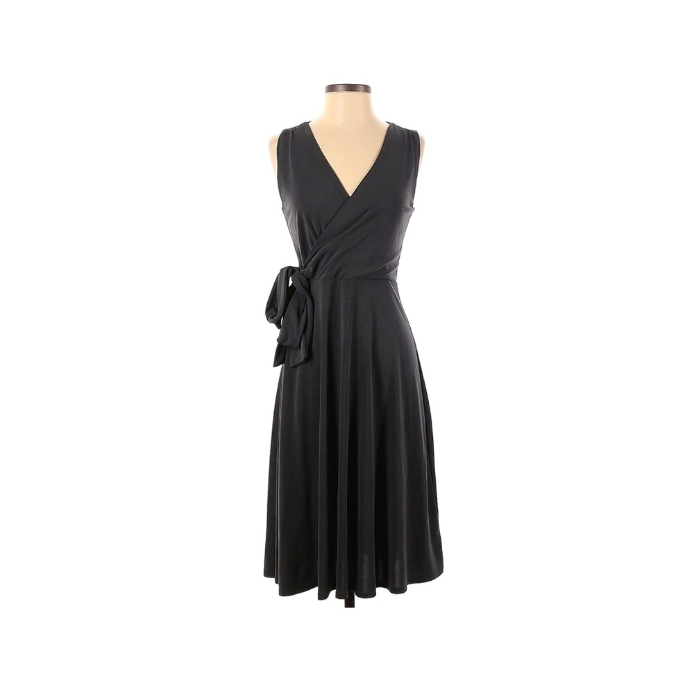 Chelsea28 V Neck Dress Grey NWT